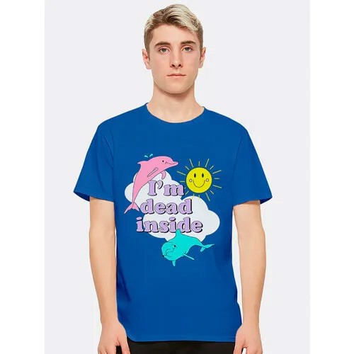 Футболка Dream Shirts, размер M, синий