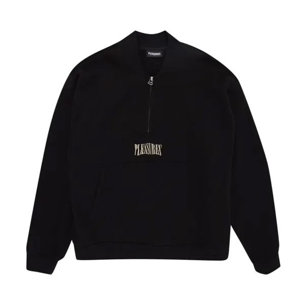 Флис Pleasures Karat Quarter Zip Fleece, черный