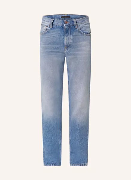 Джинсы steady eddie ii очень узкого кроя Nudie Jeans, синий