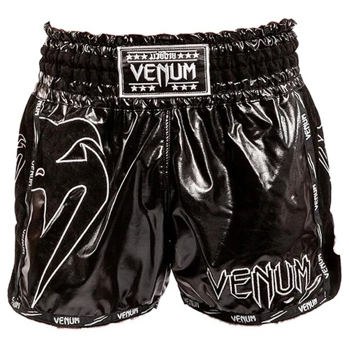 Шорты для тайского бокса Venum Giant Infinite Black/Black (XL)