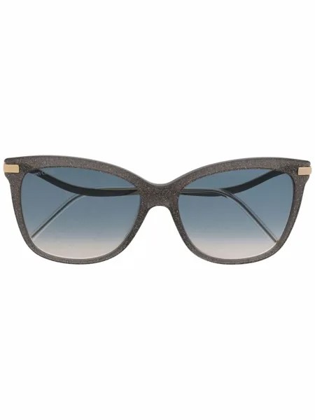 Jimmy Choo Eyewear солнцезащитные очки Steffs в массивной оправе