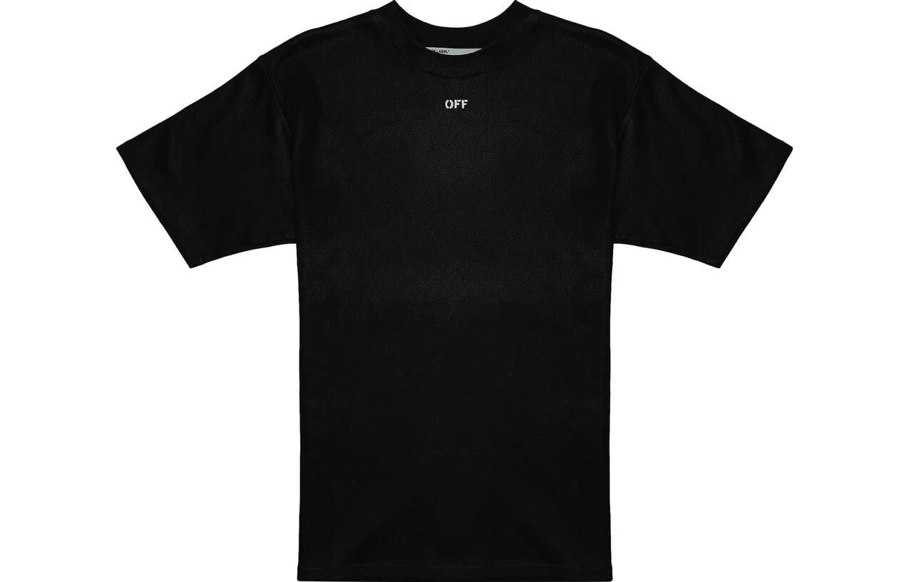 OFF-WHITE Женская футболка, цвет Black