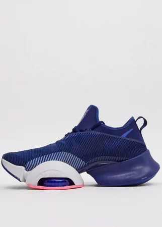 Синие кроссовки Nike Training Air Zoom SuperRep-Синий