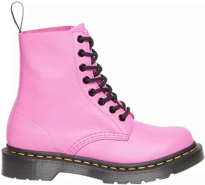 Dr. Martens 1460 Женские кожаные ботинки Pascal Virginia, розовый