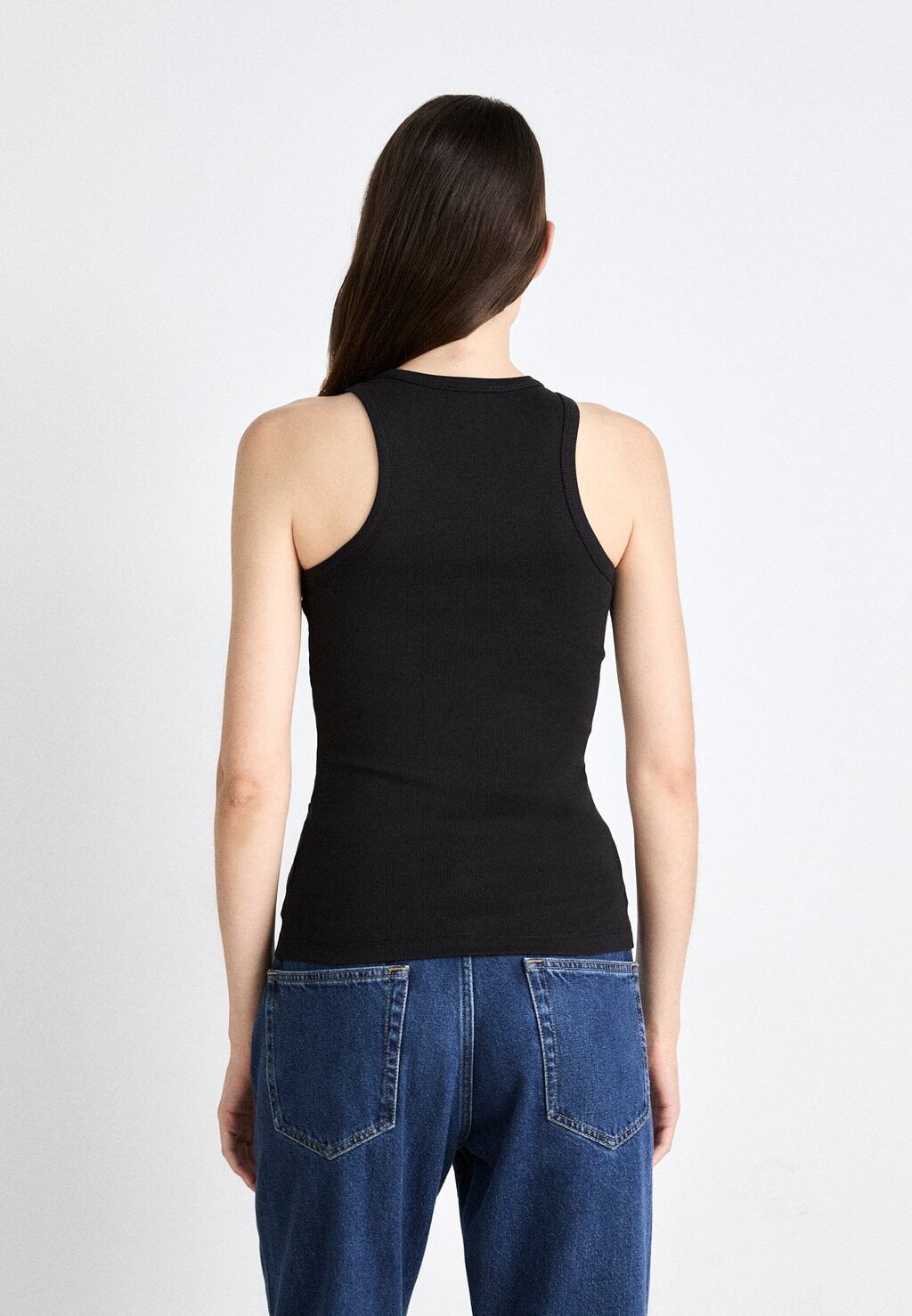 Топ GRAPHIC SLIM TANK Calvin Klein, черный