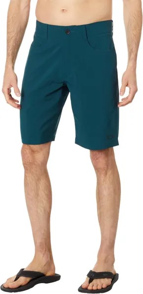 Гибридные шорты Baseline 2.0 21 дюйм Oakley, цвет Oil Blue