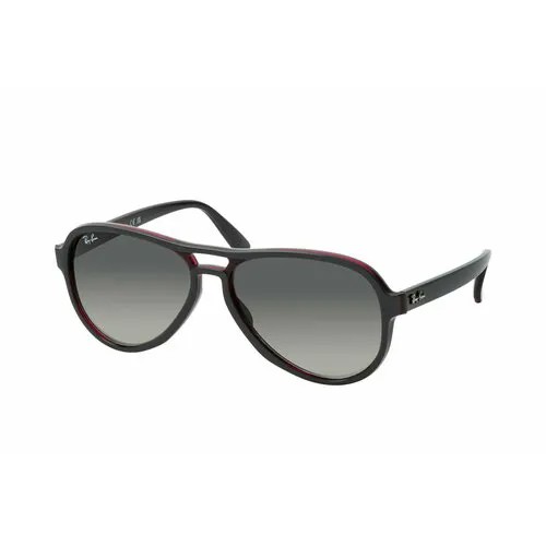 Солнцезащитные очки Ray-Ban, авиаторы, оправа: пластик, для женщин, красный