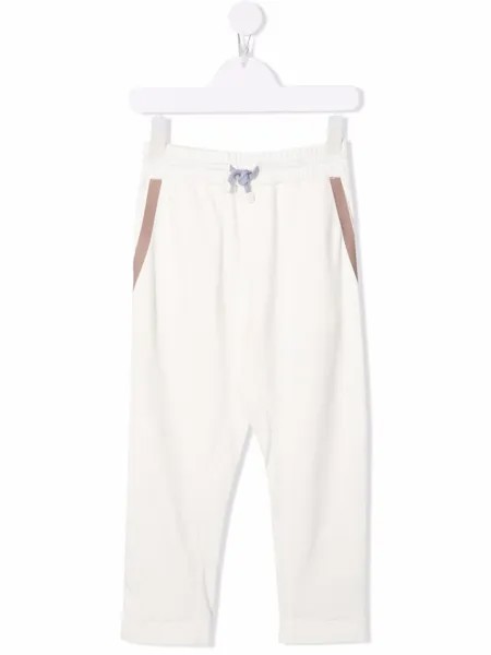 Brunello Cucinelli Kids спортивные брюки с кулиской