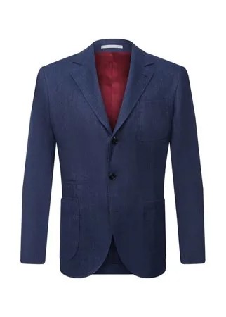 Пиджак изо льна и шерсти Brunello Cucinelli