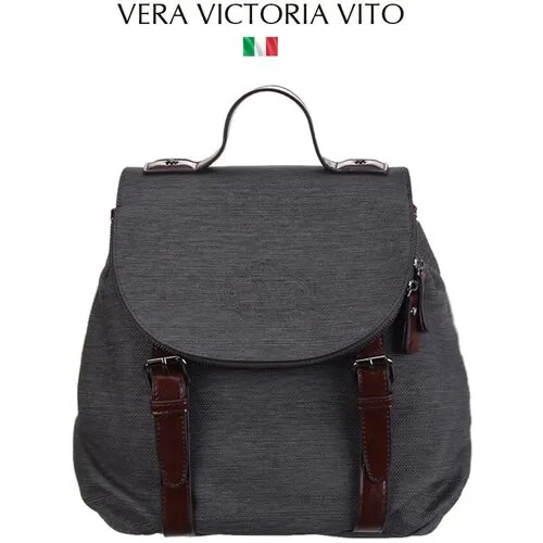 Рюкзак Vera Victoria Vito, внутренний карман, серый