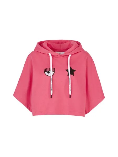Толстовка с капюшоном Chiara Ferragni, розовый