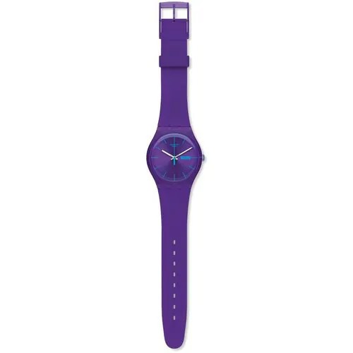 Наручные часы swatch Chrono Наручные часы SWATCH PURPLE REBEL SUOV702, фиолетовый