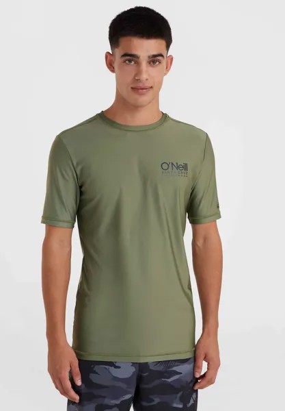 Рубашка для серфинга ESSENTIALS CALI S/SLV O'Neill, цвет deep lichen green