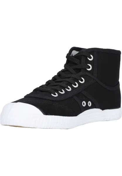 Высокие кроссовки Kawasaki Canvas Shoes Original basic, цвет 1001 Black