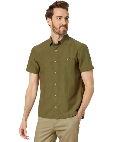 Рубашка L.L.Bean Signature Summer Cotton Blend Short Sleeve, цвет Sea Grass