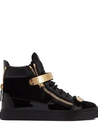 Giuseppe Zanotti высокие кеды Kriss