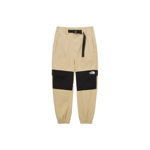 Трикотажные спортивные штаны унисекс цвета Off White The North Face, кремовый