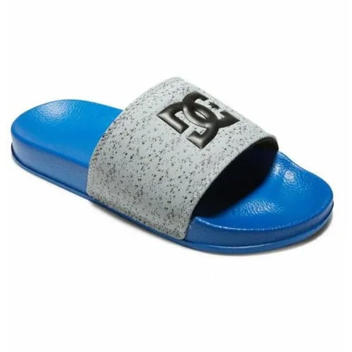 Шлепанцы DC Shoes, искусственная кожа, размер 30, синий