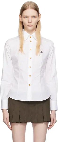 Белая тулузская рубашка Vivienne Westwood