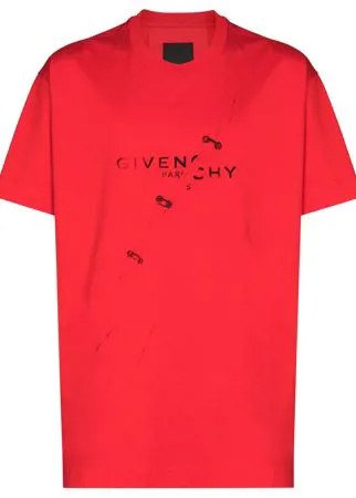 Givenchy футболка с логотипом