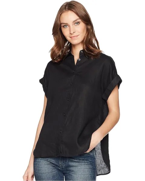 Рубашка LAUREN Ralph Lauren Linen Dolman-Sleeve, цвет Polo Black