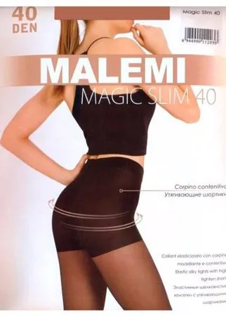 Колготки Malemi Magic Slim 40 den, размер XL, melon (бежевый)