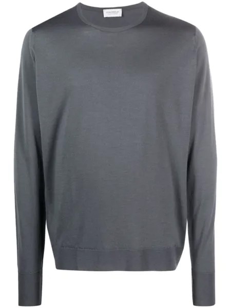 John Smedley джемпер Marcus из шерсти мериноса, серый