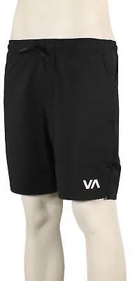 Эластичные спортивные шорты RVCA Trainer — черные — новинка