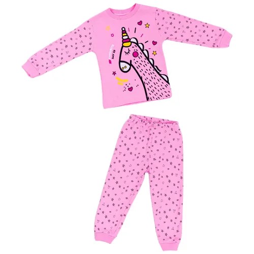 Пижама  Miniland, размер 98, розовый