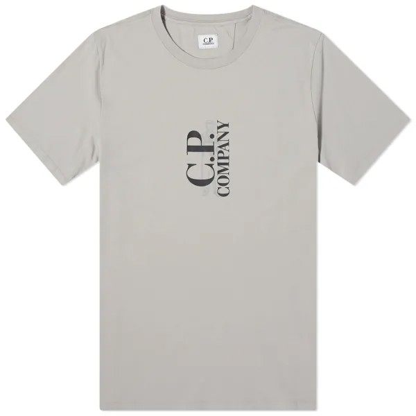 Футболка C.P. Company Sailor Logo T-Shirt, цвет Drizzle