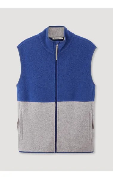 Утепленный жилет Hessnatur Fleece, цвет ultramarine