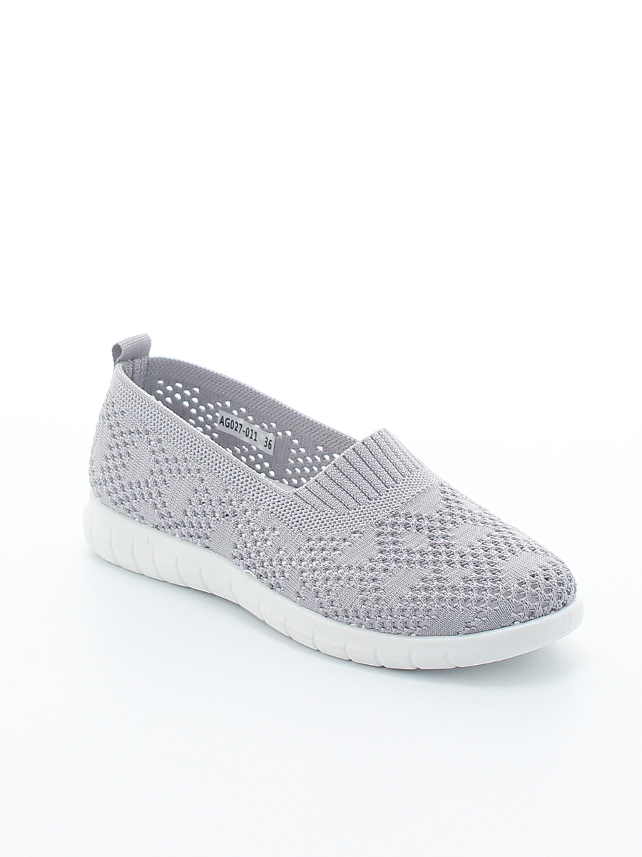 Слипоны женские Baden AG027-01 серые 41 RU
