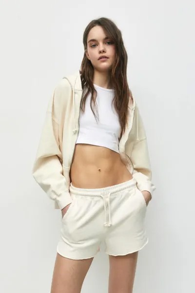 Спортивные шорты Pull&Bear, кремовый