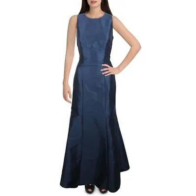 Женское темно-синее вечернее платье макси Alfred Sung 4 BHFO 7391