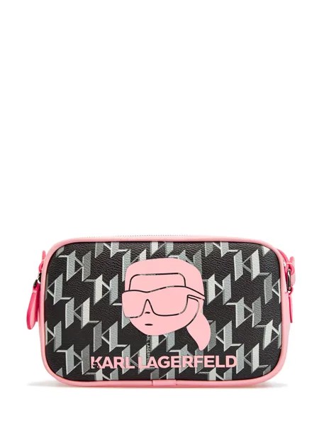 Сумка K/Ikonik Monogram с двумя отделениями на молниях