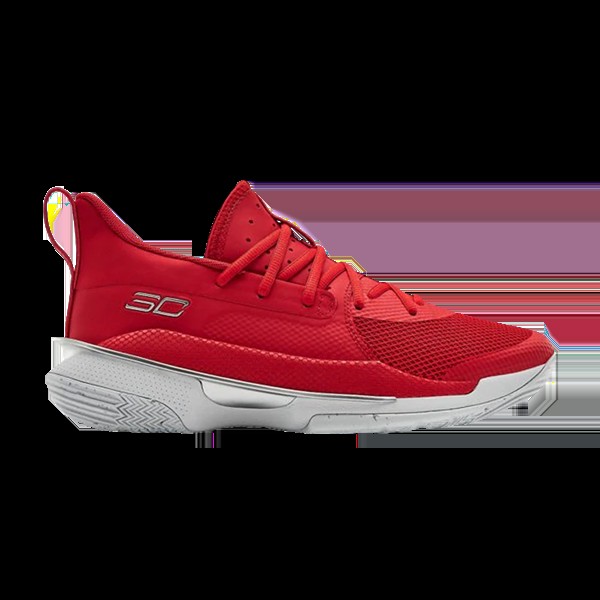 Кроссовки Curry 7 Team Under Armour, красный