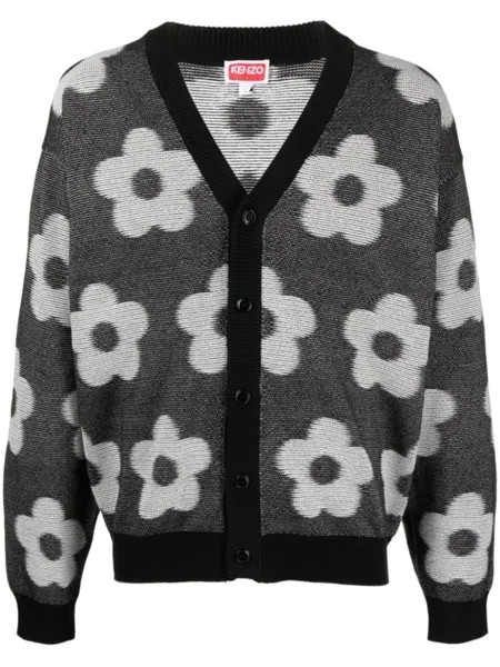 Kenzo кардиган Boke Flower, черный