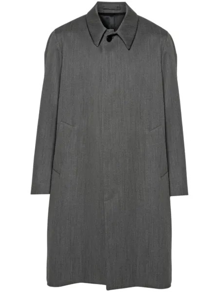 Lardini шерстяное пальто, серый