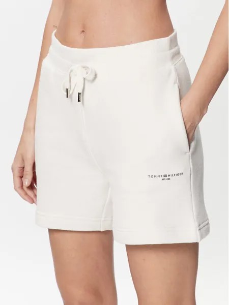 Спортивные шорты свободного кроя Tommy Hilfiger, экрю