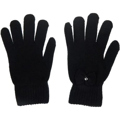 Перчатки RAK зимние, подкладка, размер 21, черный