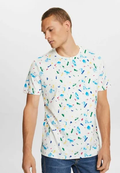Футболка с принтом Esprit, цвет ice