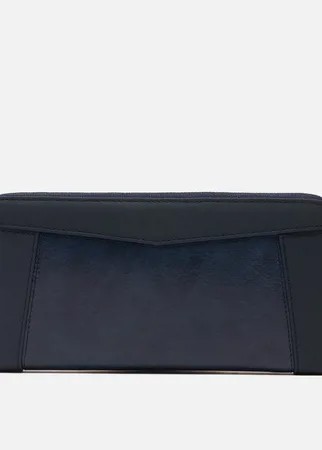 Кошелек Master-piece Essential Leather Round Zipper, цвет синий