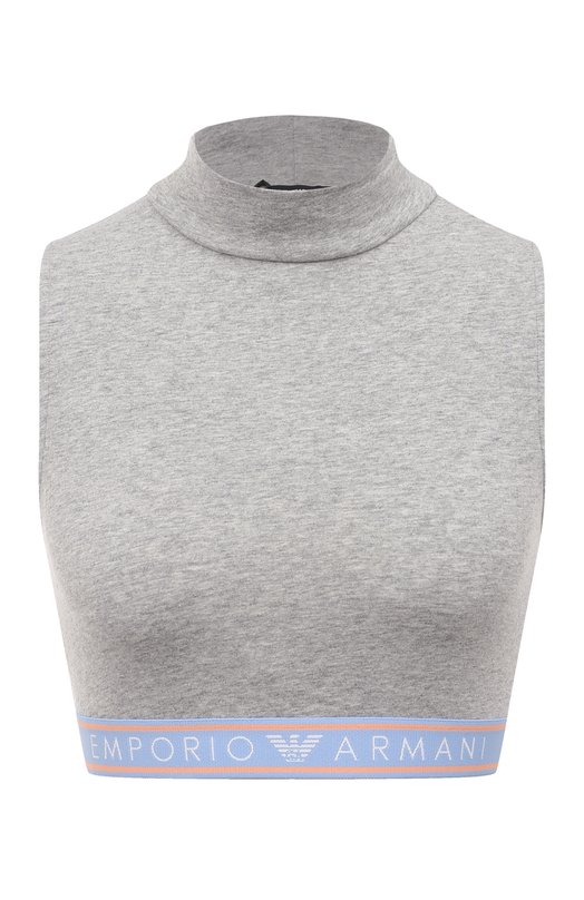 Хлопковый топ Emporio Armani