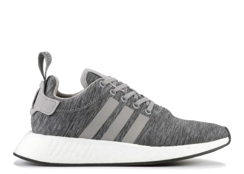 Кроссовки adidas Sneakersnstuff X Nmd_R2 'Grey Melange', серый