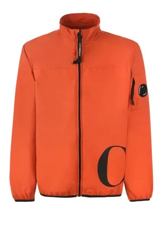 Красная ветровка с черным логотипом CP Company детская