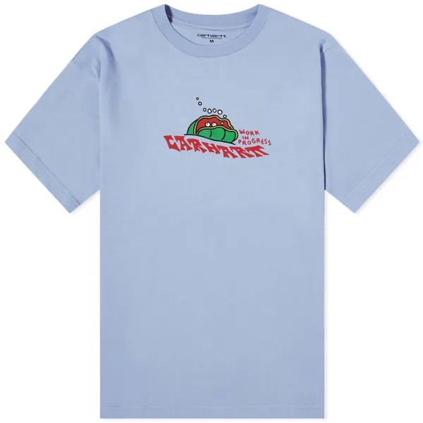 Футболка Carhartt Wip Clam T-Shirt, цвет Charm Blue