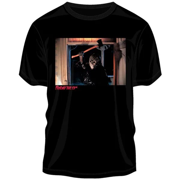 Футболка с коротким рукавом BIOWORLD Friday The 13Th, черный