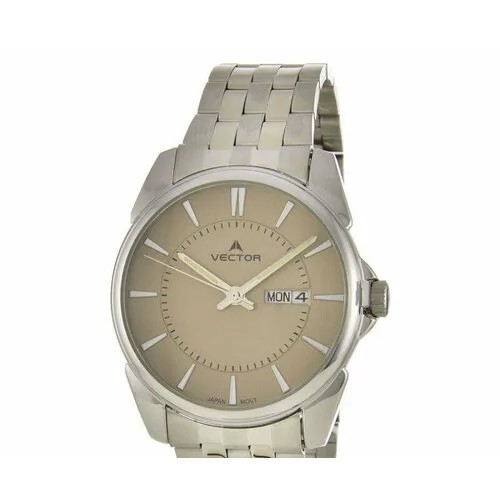 Наручные часы VECTOR Часы VECTOR VC8-072413 серый, серебряный