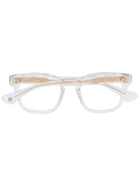 Dita Eyewear очки в прозрачной оправе