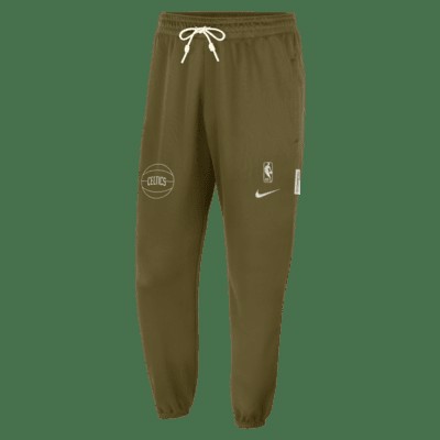 Брюки Nike Boston Celtics Standard Issue, цвет Olive Flak/Pale Ivory/Light Silver